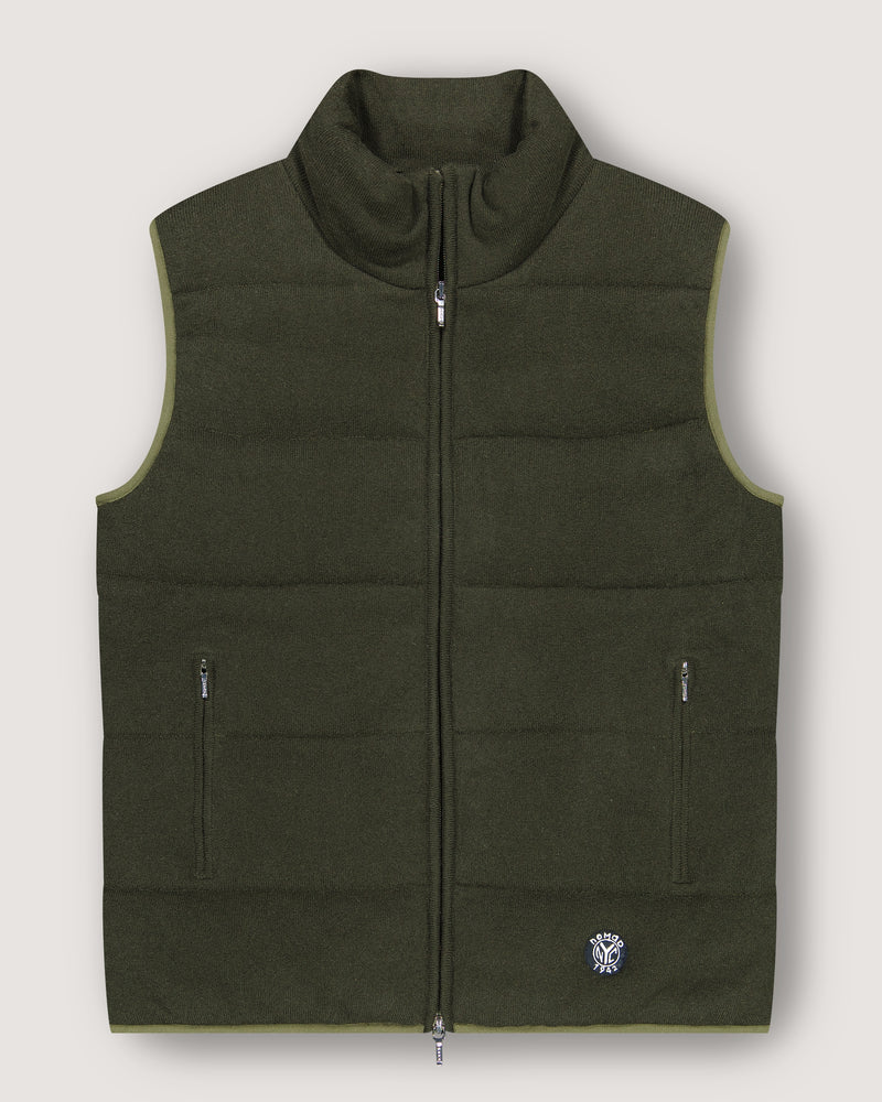 Fordham Quilted Vest in olive