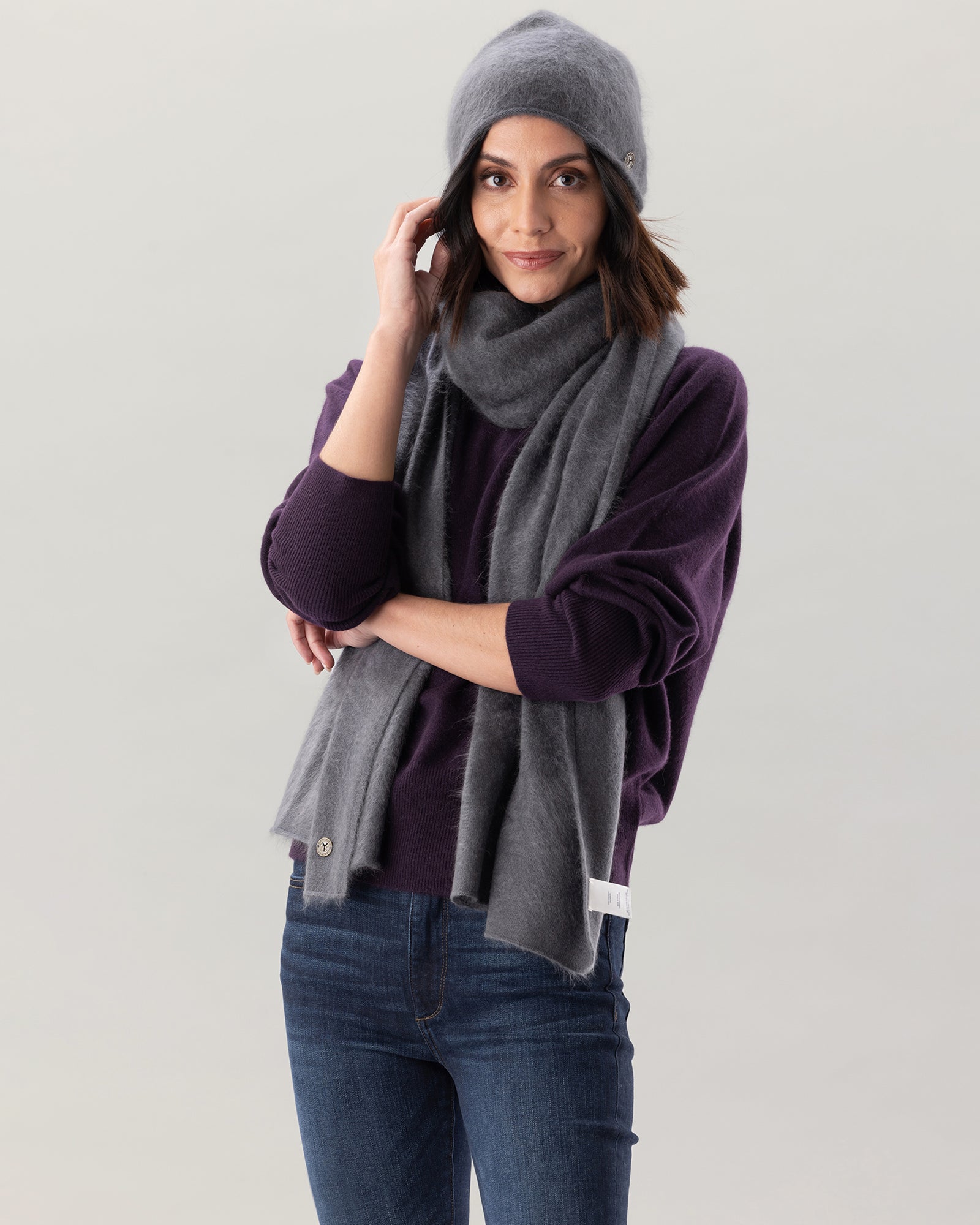 Brushed Cashmere Beanie | Nomad1942