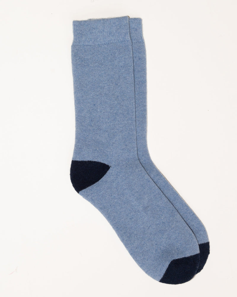 Crosby Socks in Soft Denim